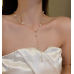 New White Pearl Necklace Ladies Exquisite Clavicle Chain Necklace Jewelry for Ladies Gift