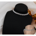 New Shiny Necklace Ladies Exquisite Double Layer Clavicle Chain Necklace Jewelry for Ladies Gift