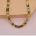 New Shiny Multicolor Necklace Ladies Exquisite Double Layer Clavicle Chain Necklace Jewelry for Ladies Gift