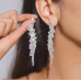 Sparkling Silver Women's Cubic Zirconia Heart Stud Earrings Gorgeous Female Wedding Party Fashion Ear Piercing Accessories New Jewelry Sparkling Silver Women's Cubic Zirconia Heart Stud Earrings Gorgeous Female Wedding Party Fashion Ear Piercing Accessories New Jewelry