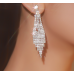 Sparkling Silver Women's Cubic Zirconia Stud Earrings Gorgeous Female Wedding Party Fashion Ear Piercing Accessories New Jewelry Sparkling Silver Women's Cubic Zirconia Stud Earrings Gorgeous Female Wedding Party Fashion Ear Piercing Accessories New Jewelry