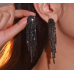 Sparkling Black Women's Cubic Zirconia Heart Stud Earrings Gorgeous Female Wedding Party Fashion Ear Piercing Accessories New Jewelry Sparkling Black Women's Cubic Zirconia Heart Stud Earrings Gorgeous Female Wedding Party Fashion Ear Piercing Accessories New Jewelry