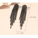 Sparkling Black Women's Cubic Zirconia Heart Stud Earrings Gorgeous Female Wedding Party Fashion Ear Piercing Accessories New Jewelry Sparkling Black Women's Cubic Zirconia Heart Stud Earrings Gorgeous Female Wedding Party Fashion Ear Piercing Accessories New Jewelry