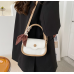 Newposs White Handbag Women's Buckle Decor Flap Purse Fashion PU Leather Crossbody high quality bag Bag Newposs White Handbag Women's Buckle Decor Flap Purse Fashion PU Leather Crossbody high quality bag Bag