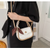 Newposs White Handbag Women's Buckle Decor Flap Purse Fashion PU Leather Crossbody high quality bag Bag Newposs White Handbag Women's Buckle Decor Flap Purse Fashion PU Leather Crossbody high quality bag Bag