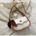Newposs White Handbag Women's Buckle Decor Flap Purse Fashion PU Leather Crossbody high quality bag Bag Newposs White Handbag Women's Buckle Decor Flap Purse Fashion PU Leather Crossbody high quality bag Bag