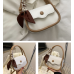 Newposs White Handbag Women's Buckle Decor Flap Purse Fashion PU Leather Crossbody high quality bag Bag Newposs White Handbag Women's Buckle Decor Flap Purse Fashion PU Leather Crossbody high quality bag Bag