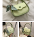 Newposs Green Handbag Women's Buckle Decor Flap Purse Fashion PU Leather Crossbody high quality bag Bag