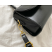 New Black Handbag Women's Buckle Decor Flap Purse Fashion PU Leather Crossbody high quality bag Bag