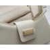 White Bags For Women Luxury Designer Brand Handbags And Purses 2024 New In PU Nubuck Sheet Metal Decoration Crossbody Bag Small