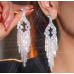 Sparkling Silver Women's Cubic Zirconia Stud Earrings Gorgeous Female Wedding Party Fashion Ear Piercing Accessories New Jewelry