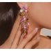 Fashion Luxury Multicolor Tassel CZ Drop Earrings New Engagement Wedding Ear Accessories for Women Fancy Anniversary Gift Fashion Luxury Multicolor Tassel CZ Drop Earrings New Engagement Wedding Ear Accessories for Women Fancy Anniversary Gift