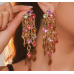 Fashion Luxury Multicolor Tassel CZ Drop Earrings New Engagement Wedding Ear Accessories for Women Fancy Anniversary Gift Fashion Luxury Multicolor Tassel CZ Drop Earrings New Engagement Wedding Ear Accessories for Women Fancy Anniversary Gift