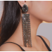 Sparkling Black Women's Cubic Zirconia Heart Stud Earrings Gorgeous Female Wedding Party Fashion Ear Piercing Accessories New Jewelry Sparkling Black Women's Cubic Zirconia Heart Stud Earrings Gorgeous Female Wedding Party Fashion Ear Piercing Accessories New Jewelry
