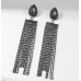 Sparkling Black Women's Cubic Zirconia Heart Stud Earrings Gorgeous Female Wedding Party Fashion Ear Piercing Accessories New Jewelry Sparkling Black Women's Cubic Zirconia Heart Stud Earrings Gorgeous Female Wedding Party Fashion Ear Piercing Accessories New Jewelry