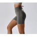Dark Gray Women Sports Shorts High Waist Yoga Shorts Slim Fit Butt Lift Gym Running High Elastic Biker Shorts Dark Gray Women Sports Shorts High Waist Yoga Shorts Slim Fit Butt Lift Gym Running High Elastic Biker Shorts