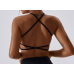 Black Ladies Sports Bra Sexy Criss Cross Straps Back High Support Impact Yoga Underwear Running Fitness Gym Padded Bralette Black Ladies Sports Bra Sexy Criss Cross Straps Back High Support Impact Yoga Underwear Running Fitness Gym Padded Bralette