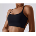 Black Ladies Sports Bra Sexy Criss Cross Straps Back High Support Impact Yoga Underwear Running Fitness Gym Padded Bralette Black Ladies Sports Bra Sexy Criss Cross Straps Back High Support Impact Yoga Underwear Running Fitness Gym Padded Bralette