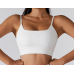Ladies Sports White Bra Sexy Criss Cross Straps Back High Support Impact Yoga Underwear Running Fitness Gym Padded Bralette Ladies Sports White Bra Sexy Criss Cross Straps Back High Support Impact Yoga Underwear Running Fitness Gym Padded Bralette