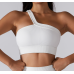 White Ladies Sports Bra Sexy Criss Cross Straps Back High Support Impact Yoga Underwear Running Fitness Gym Padded Bralette White Ladies Sports Bra Sexy Criss Cross Straps Back High Support Impact Yoga Underwear Running Fitness Gym Padded Bralette