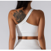 White Ladies Sports Bra Sexy Criss Cross Straps Back High Support Impact Yoga Underwear Running Fitness Gym Padded Bralette White Ladies Sports Bra Sexy Criss Cross Straps Back High Support Impact Yoga Underwear Running Fitness Gym Padded Bralette