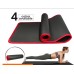 10MM Extra Thick 183cmX61cm Yoga Mats NRB Non-slip Exercise Mat Fitness Tasteless Pilates Workout Gym Mats with Bandage 10MM Extra Thick 183cmX61cm Yoga Mats NRB Non-slip Exercise Mat Fitness Tasteless Pilates Workout Gym Mats with Bandage