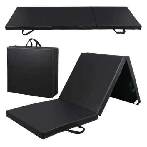 3-Fold Folding Mat With Carrying Handles Gymnastics Home Gym Protective Flooring For Yoga Sports Exercise Dropship