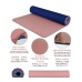 Thick two-color, non-slippery TPE yoga mat, high quality movement for fitness fitness in the home of the tasteless Pad180 * 57cm