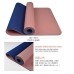 Thick two-color, non-slippery TPE yoga mat, high quality movement for fitness fitness in the home of the tasteless Pad180 * 57cm