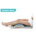 74*44cm Nature Linen Coconut Palm Massage Yoga Mat with Bag Lotus Spike Acupressure Mat Cushion Massage Accupuncture Pad