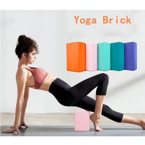 EVA Gym Blocks Foam Brick Training Exercise Fitness Set Tool Yoga Bolster Pillow Cushion Stretching Body Shaping yoga blocks