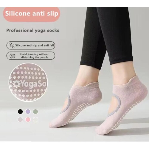 New Yoga Socks Women Professional Non-Slip Pilates Sports Non-Slip Socks Summer Thin Backless Floor Socks New Yoga Socks Women Professional Non-Slip Pilates Sports Non-Slip Socks Summer Thin Backless Floor Socks