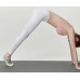 1 Pair Women Yoga Socks Silicone Sole Anti Slip Pilates Socks Sticky Bottom Workout Grip Socks with Ballet Cross