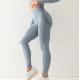 Light Gray Fitness Women Sport Seamless Leggings High Waist Elastic Solid Yoga Leggings Gym Jogging Quick Dry Push Up Slim Pants Female Light Gray Fitness Women Sport Seamless Leggings High Waist Elastic Solid Yoga Leggings Gym Jogging Quick Dry Push Up Slim Pants Female