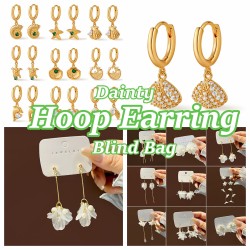 Dainty Hoop Earring - Blind Bag-12 bags