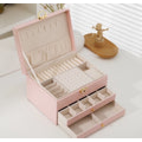 Fancy Three Layer Jewelry Box